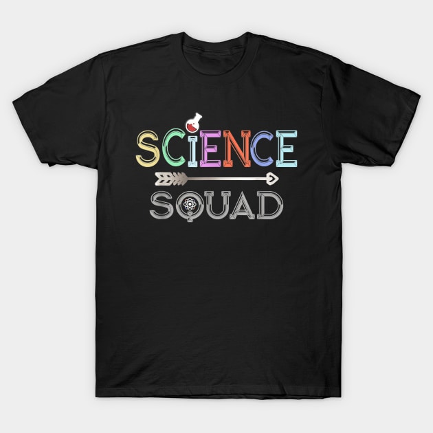 First Day of School Science Teacher Technology Team T-Shirt by Haley Tokey